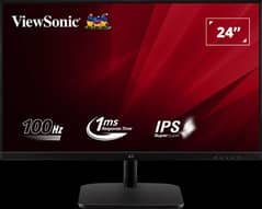 ViewSonic VA2432-H 24” 100Hz 1080p IPS Monitor with Frameless . . .