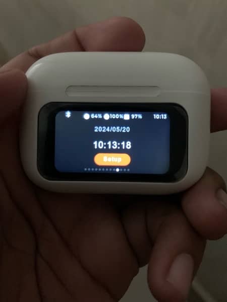 AIRPODS PRO TITANIUM WITH LCD DISPLAY 12