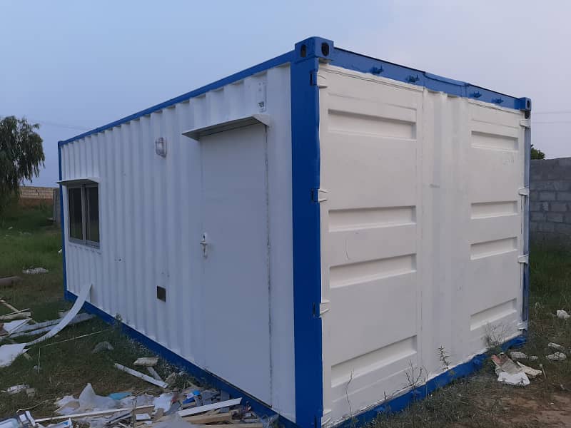office container office prefab cabin portable toilet container guard 4