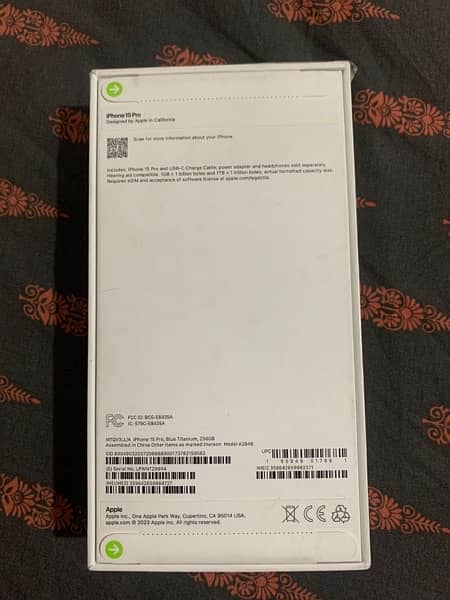 iPhone 15 pro sealed pack 3