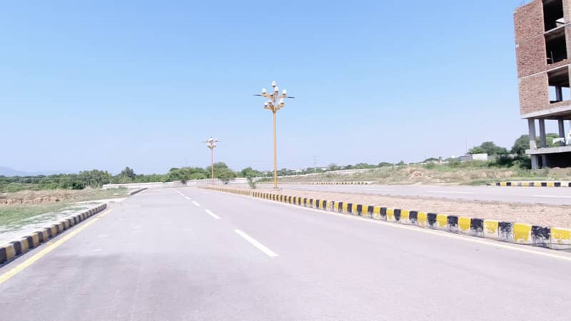 8 Marla Residential Plot. For Sale in Gulshan E Sehat E-18. In Block D Islamabad. 1