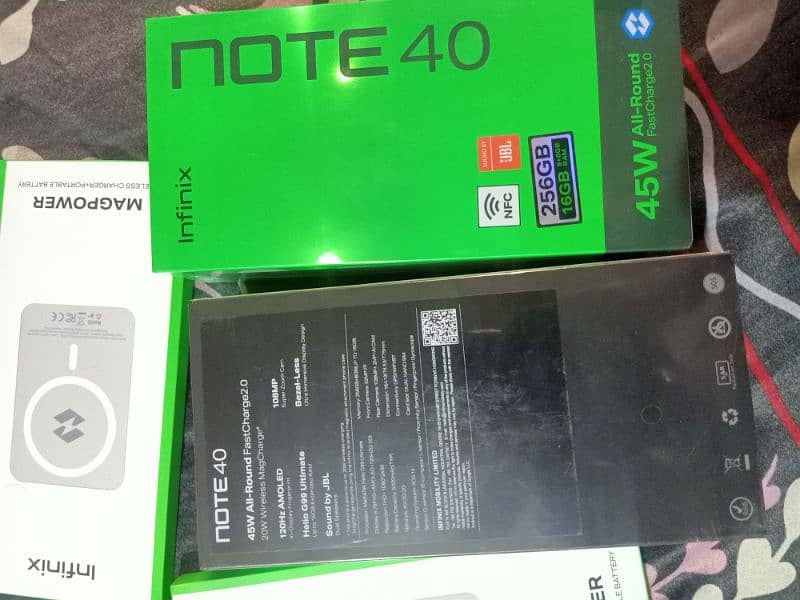 Infinix Note 40 8/256 With Wireless 2