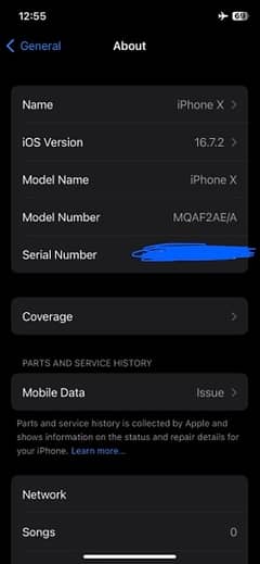 Apple IPhone X 256gb NON PTA 0