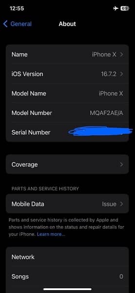 Apple IPhone X 256gb NON PTA 0