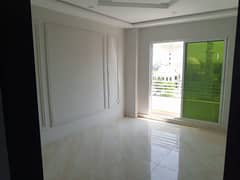 One Bed brand new Flat of front view for sale in very reasonable price in Bahria Town Lahore.