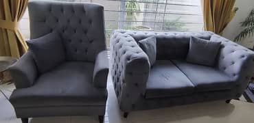 sofa set / 10 seater sofa set / velvet poshish sofa / center table