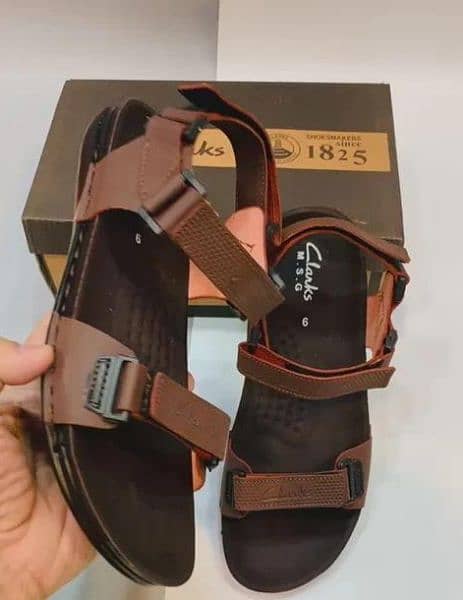 men's synthetic leather casual sandals 13