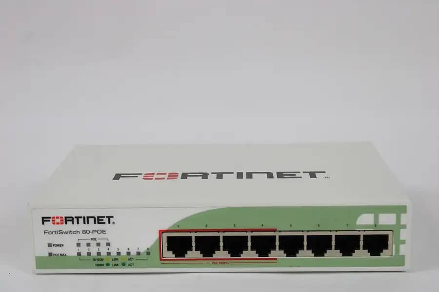 Fortinet FortiSwitch-80-POE High Performance Gigabit Ethernet Switches 4