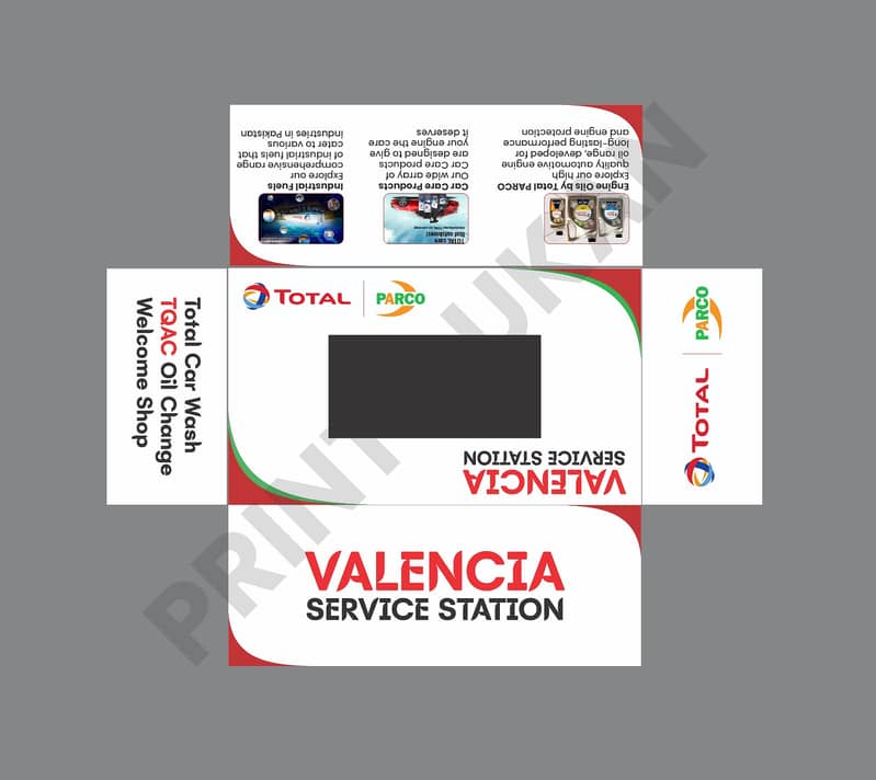 Tissue Boxe with your customised Business Name . logo, bramd etc 2