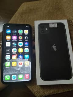 iphone 11 (Black) 64gb Jv In apple Warrenty With original box