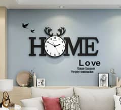 3D Wooden Wall Clocks Available for Home Decoration