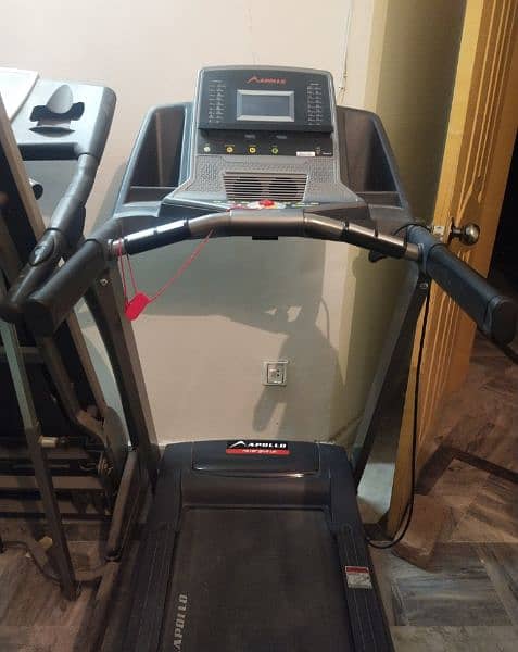American fitness Slimline treadmill Electronic running  machine cycle 4