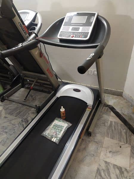 American fitness Slimline treadmill Electronic running  machine cycle 6