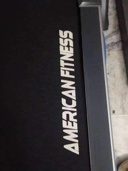 American fitness Slimline treadmill Electronic running  machine cycle 12
