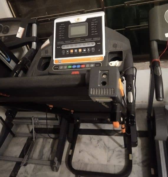 American fitness Slimline treadmill Electronic running  machine cycle 18