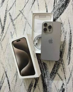 Brand New iPhone 15 Pro Max 256 GB For Sale in Islamabad 0