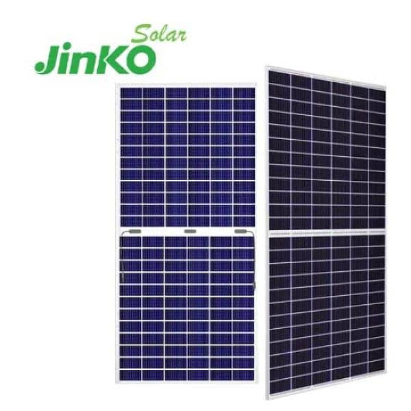 JA solar panel bificial 1