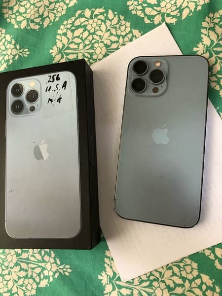 IPhone 13 pro max 256GB LLA PTA approved both sims 3