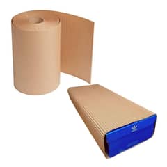 Corrugated, pack gatta roll for packing spare parts
