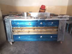 Tea Counter with Paratha Counter with other assoseries