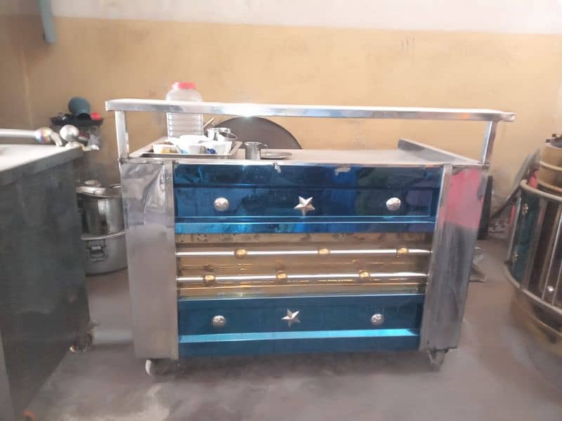 Tea Counter with Paratha Counter with other assoseries 1
