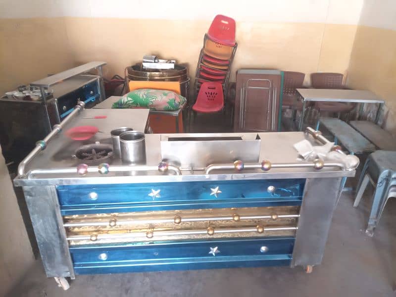 Tea Counter with Paratha Counter with other assoseries 2