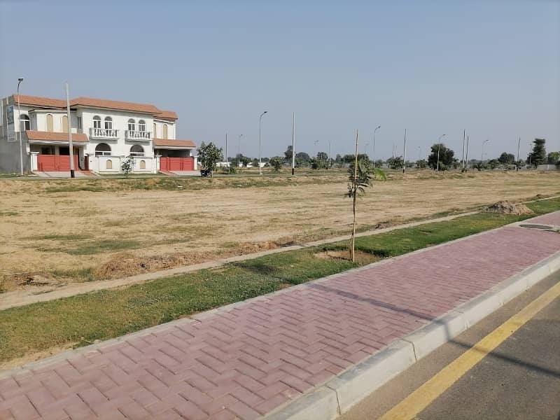 Residential Plot Spread Over 5 Marla In Green Orchard Available 2
