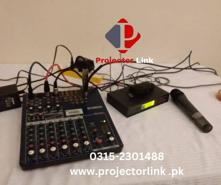 Rent Projectors SMD Screens and Sound Systems on rent in karachi 8