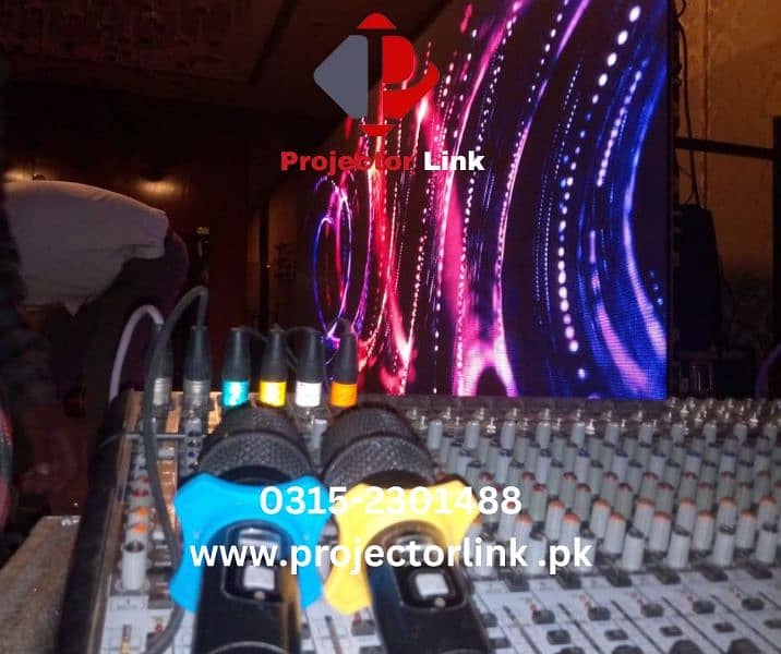 Rent Projectors SMD Screens and Sound Systems on rent in karachi 9