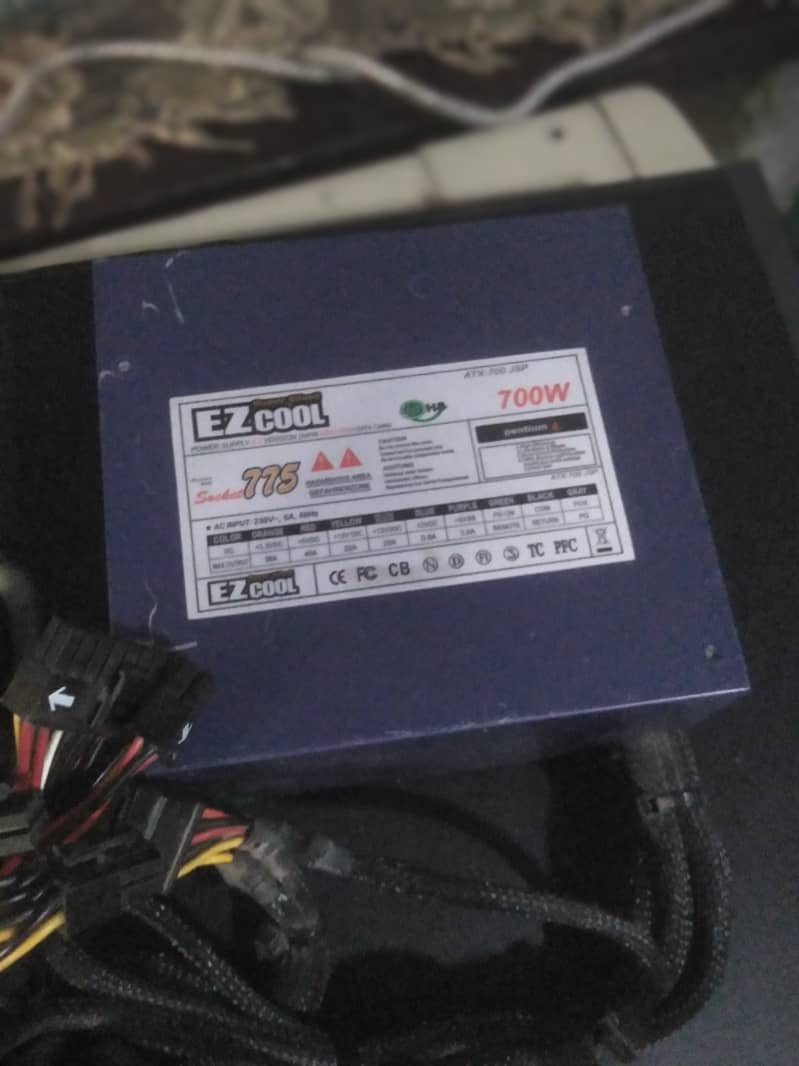 Gaming power supply. EZ COOL. 700 W 1