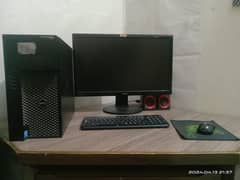 Complete PC : i5 Workstation, 24" 4K LCD, Wireless Mouse & Keyboard &