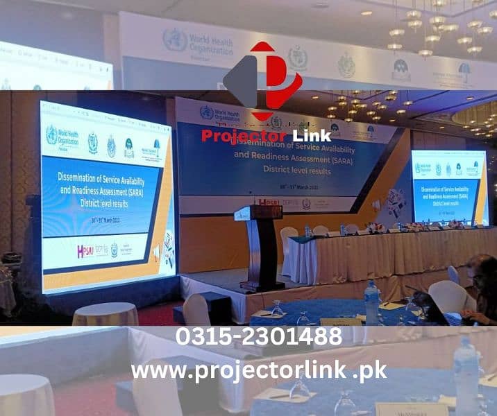 Rent Projectors SMD Screens and Sound Systems on rent in karachi 4