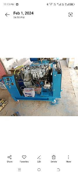 15 KVA gas generator 1600 cc engine 0