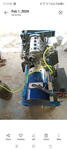 15 KVA gas generator 1600 cc engine 1