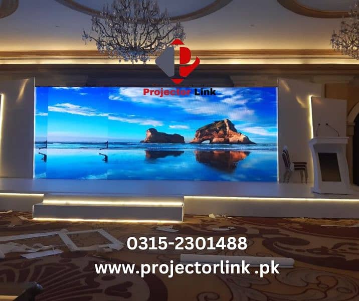 Rent Projectors SMD Screens and Sound Systems on rent in karachi 11