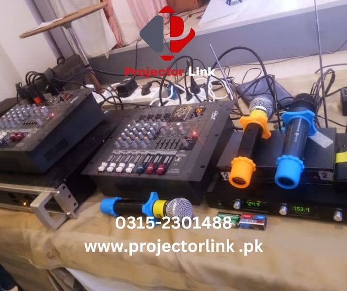 Rent Projectors SMD Screens and Sound Systems on rent in karachi 5