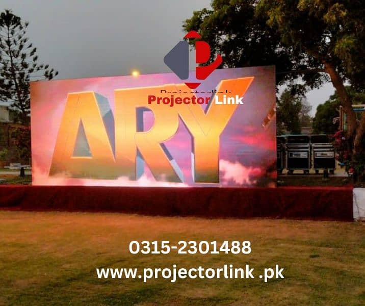 Rent Projectors SMD Screens and Sound Systems on rent in karachi 15