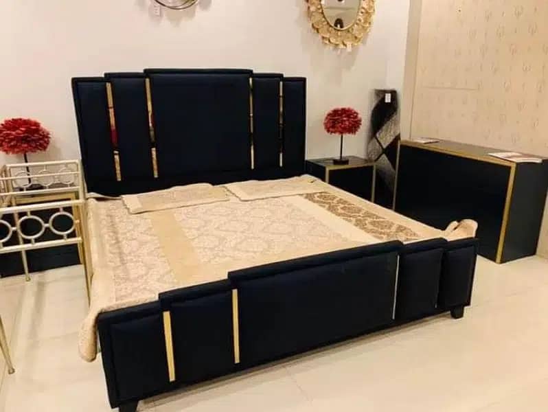 Bed Set, King Size Bed, Wooden Bed and Luxury Bed 6