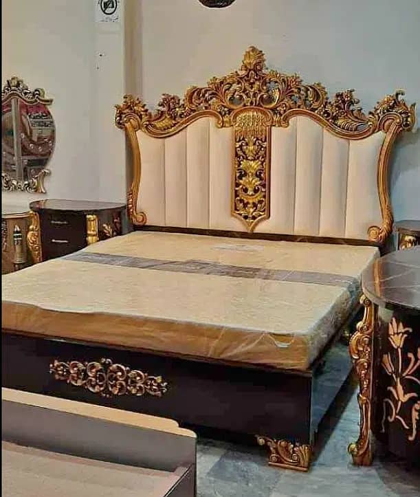 Bed Set, King Size Bed, Wooden Bed and Luxury Bed 14
