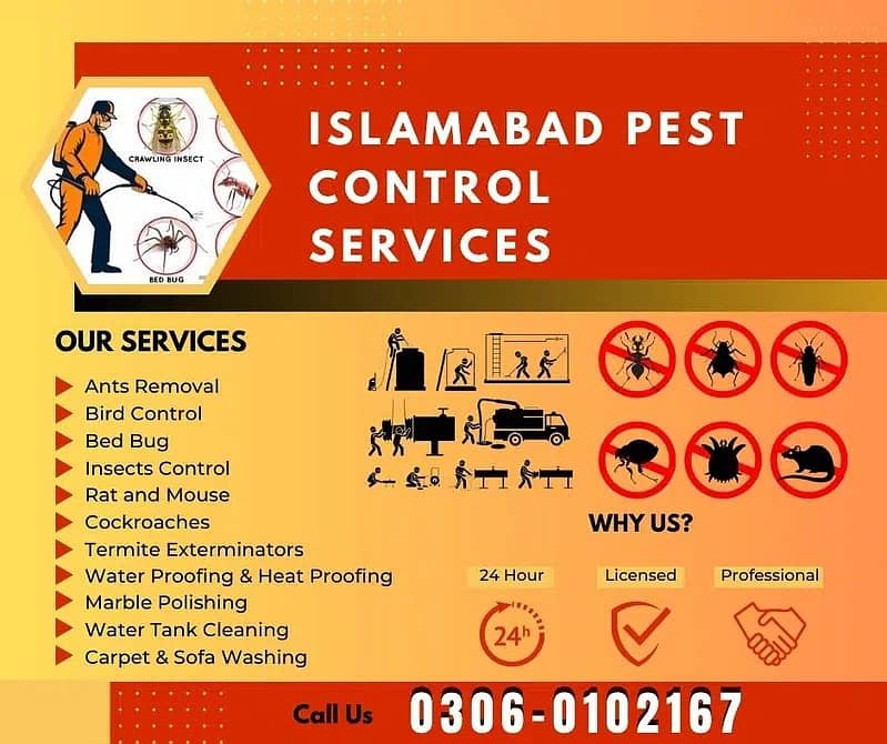 Pest Control/Termite Deemak Control/Mosquito Spray/Fumigation 7