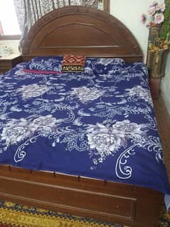 double bed with mattress 0