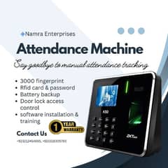 Biometric fingerprint Time Attendance machine door lock access control