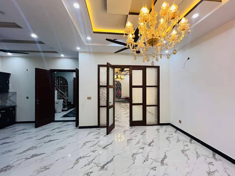 10 Marla brand new lower portion Available for rent in jasmine block Bahria Town Lahore 0