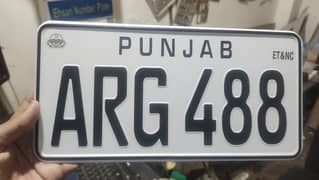 embossed genuine A+new number plate 03009475634 All home delivery avai