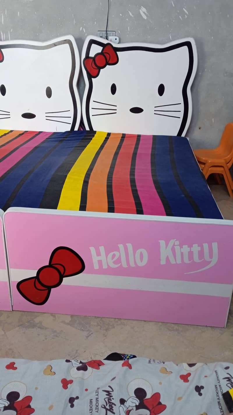 Hello kitty kids bed set 4