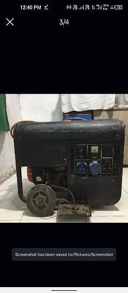 4 Kb Generator For Sale In Use Contact Number 0341-2030976 1