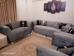 Sofa set / Coffee Chairs / 6 seater / L shape / Corner Sofa / Dewan