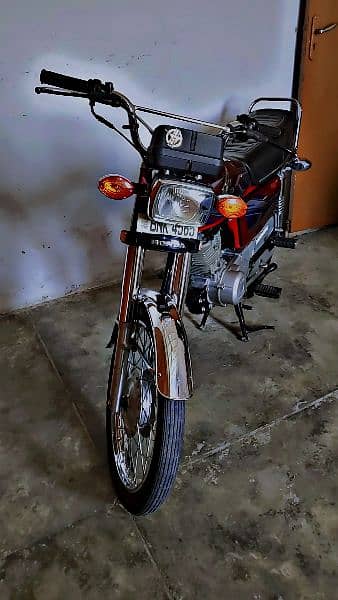Honda CG 125 2018 model new condition call number 03026983109 6