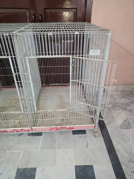 a. O. a new cage ha only 1 mouth use big cage 10 number wire ma 1