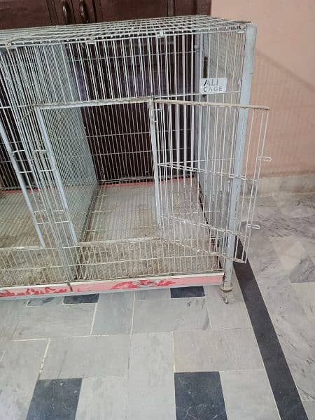 a. O. a new cage ha only 1 mouth use big cage 10 number wire ma 2